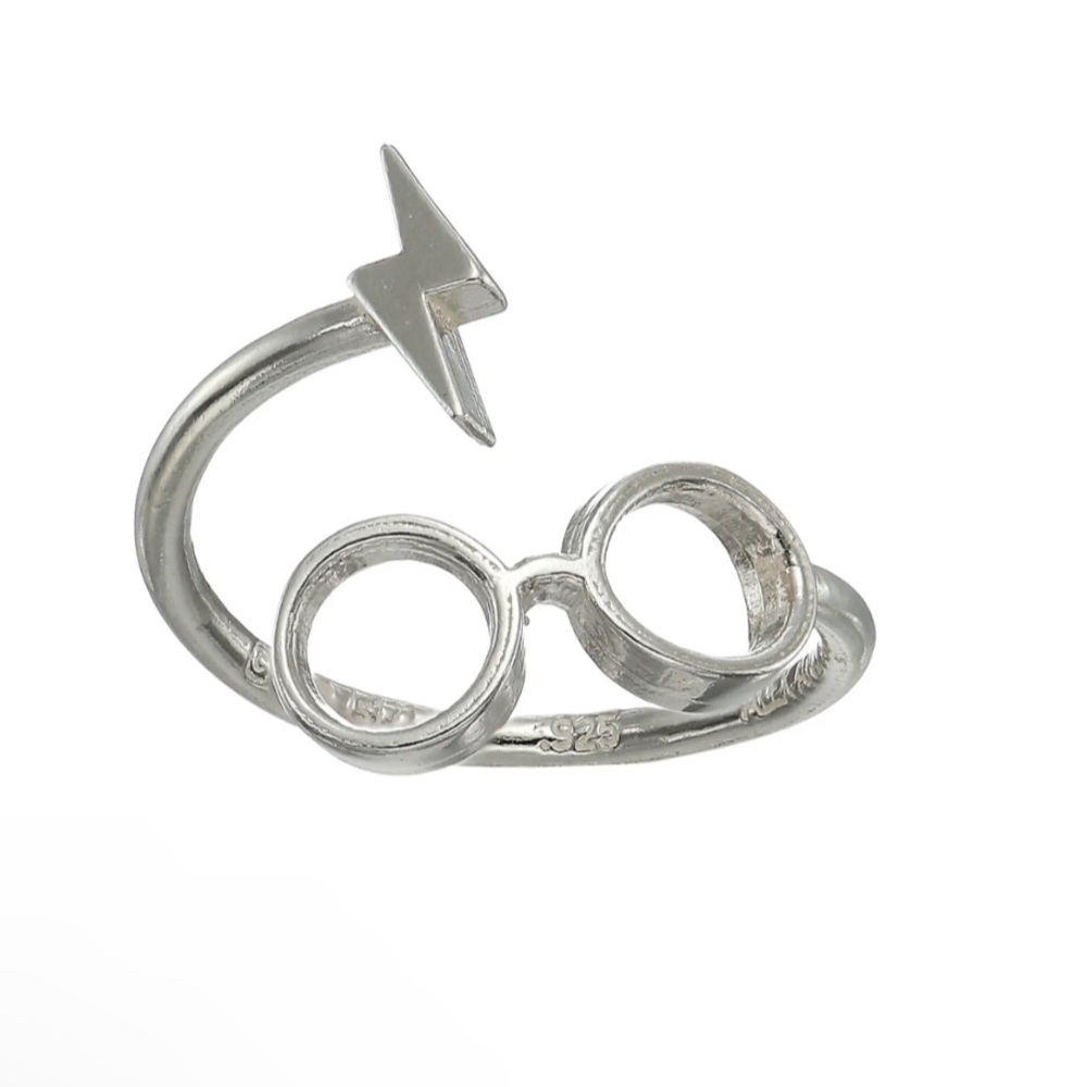 Alex and Ani Harry Potter Glasses and Lightening Bolt Wrap Ring